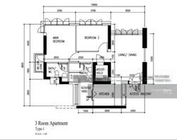 Blk 20 Teban Vista (Jurong East), HDB 3 Rooms #634634231